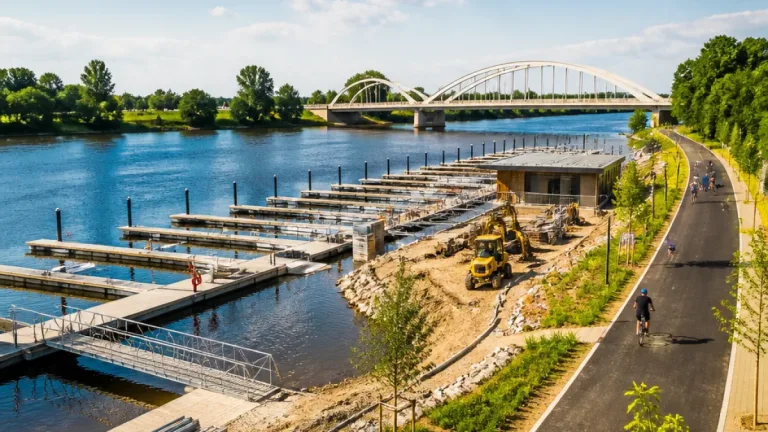 U Lysé nad Labem vznikne nový rekreační přístav, projekt počítá s místy pro 43 lodí