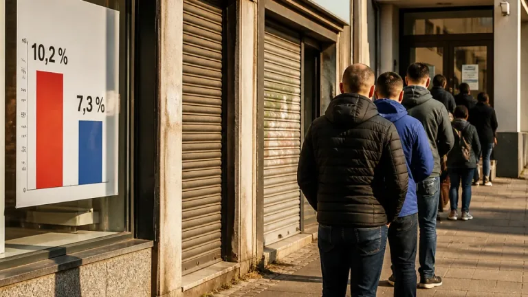 Ústecký kraj zůstává s 7,3 % nejhůře postiženým regionem, Most má 10,2 % nezaměstnaných