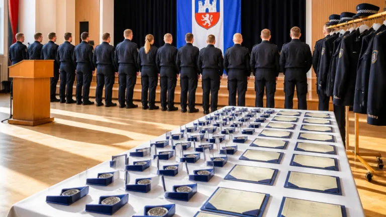 Ústí nad Labem: Primátor ocenil patnáct strážníků za zásahy vedoucí ke záchraně lidských životů