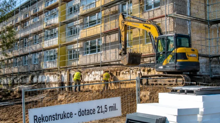 Ústí nad Labem: Startuje rekonstrukce domova pro seniory v Krásném Březně za zhruba 50 milionů