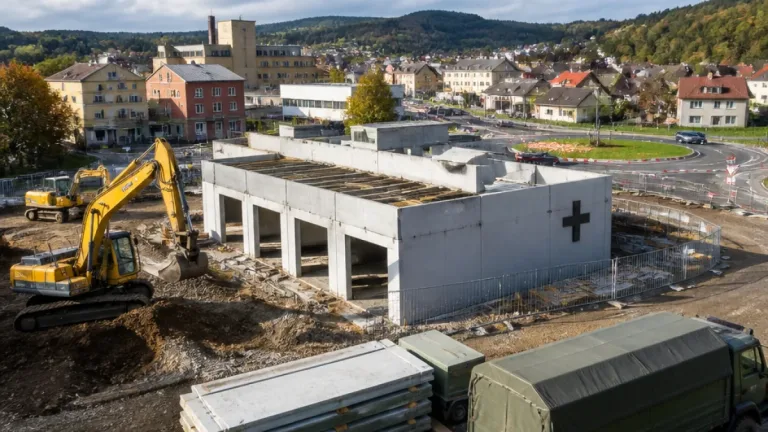 V České Třebové vzniká nová výjezdová základna záchranky za téměř 70 milionů