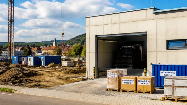 V České Třebové začne stavba nové výjezdové základny záchranné služby s garáží pro speciální vůz