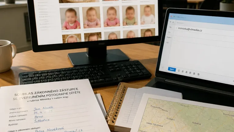 V Jihomoravském kraji představují novou galerii narozených miminek, hlasování probíhá online