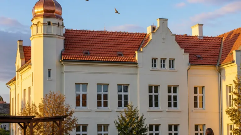 V Kyselce dokončili opravu střechy školy. Práce musely respektovat stovky netopýrů
