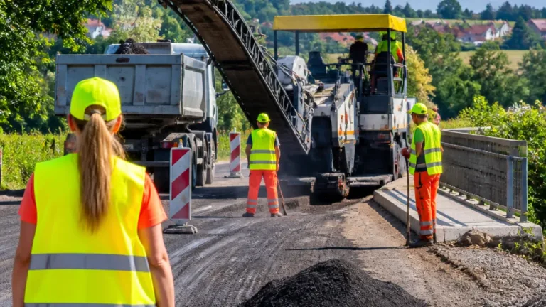 V Plzeňském kraji vrcholí letní sezóna oprav silnic, mezi 400 silničáři jsou i čtyři ženy