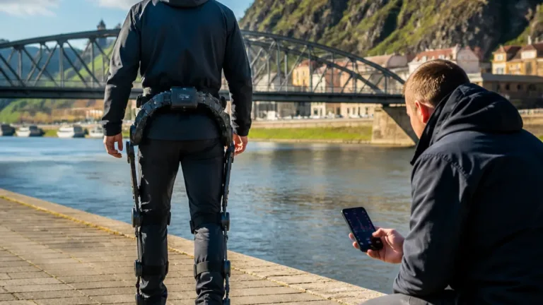 V Ústí nad Labem testovali „bionické nohy“ Hypershell X Pro 800W; co to znamená pro místní obyvatele