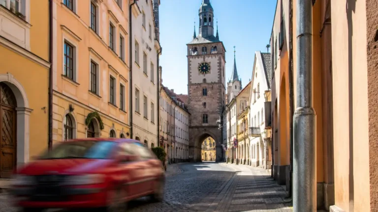 V Žatci senioru nezpůsobil neznámý řidič zranění, podle kamer ležel na silnici opilý
