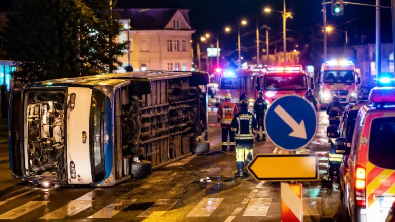 Vážná nehoda autobusu ve Frýdku‑Místku uzavřela Ostravskou ulici, dopravní omezení pokračují