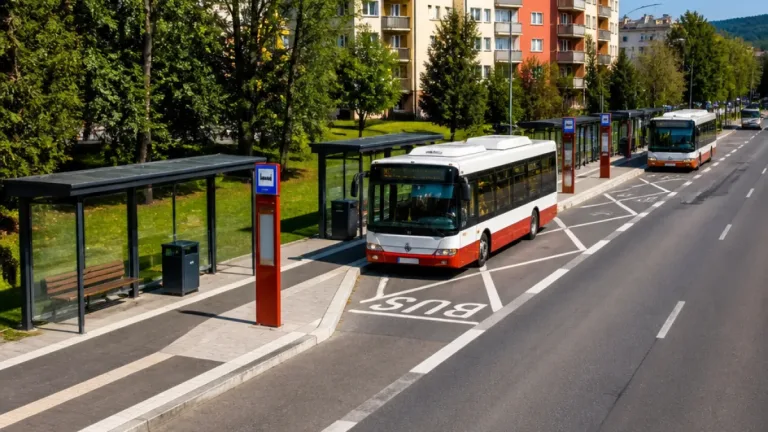 Ve Vsetíně dokončili rekonstrukci zastávky Vsetín‑Ohrada, teď pojme až tři autobusy