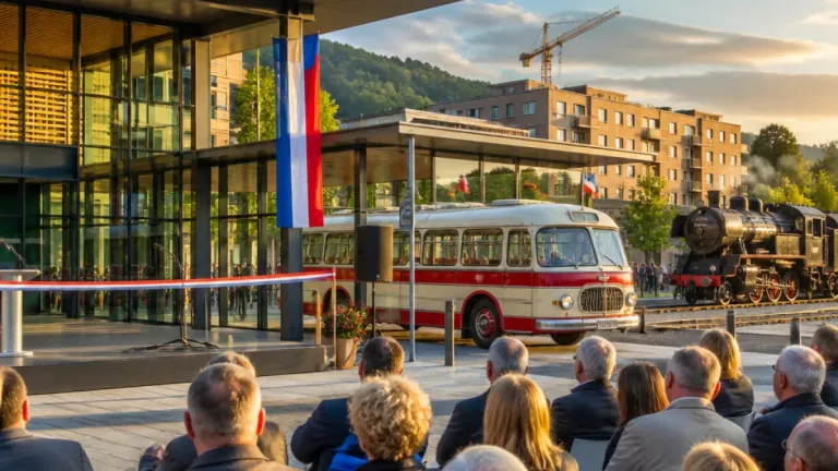 Ve Vsetíně začíná sloužit nové autobusové nádraží, město otevře terminál slavnostně s programem