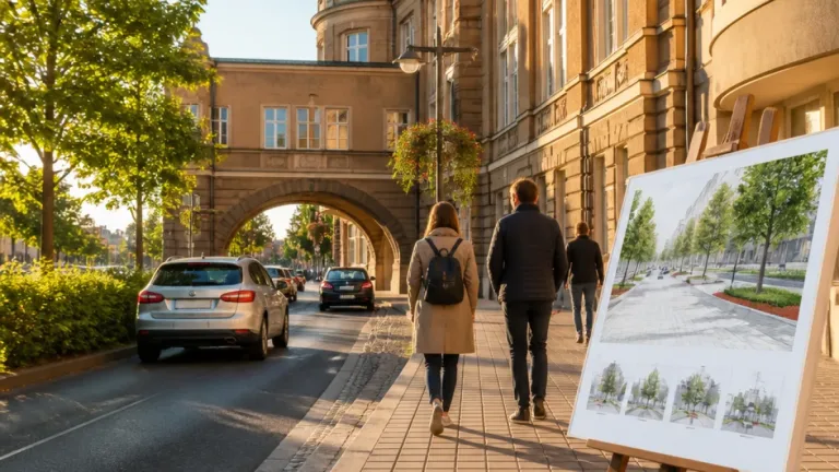 Ve Zlíně se opět otevírá Hradská a brzy i Zarámí, město plánuje úpravu prostoru před lázněmi