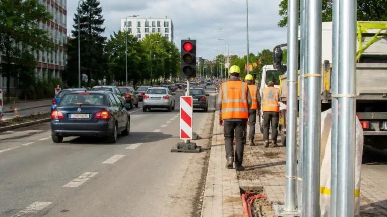 Ve Zlíně startuje modernizace semaforů na křižovatce Gahurova–Vodní, práce potrvají do října