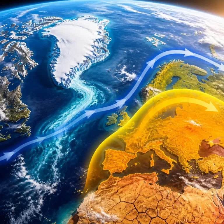 Tání Grónska může zesilovat evropské vlny veder, varuje nová studie
