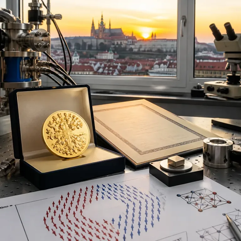 Prestižní eurofyzikální cena putuje k objevitelům altermagnetismu do Prahy