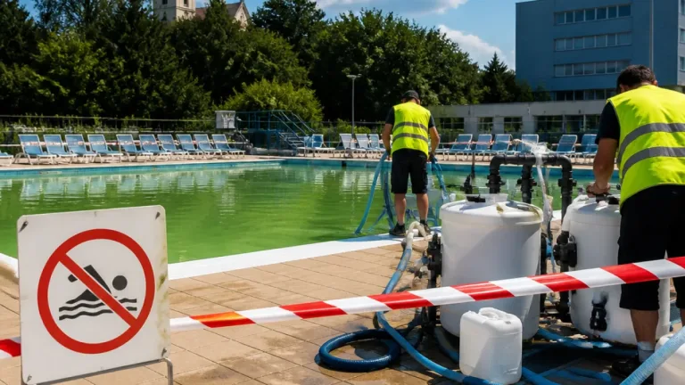 Vedra zvýšila nároky na údržbu koupališť; hlavní bazén v Penčicích museli uzavřít