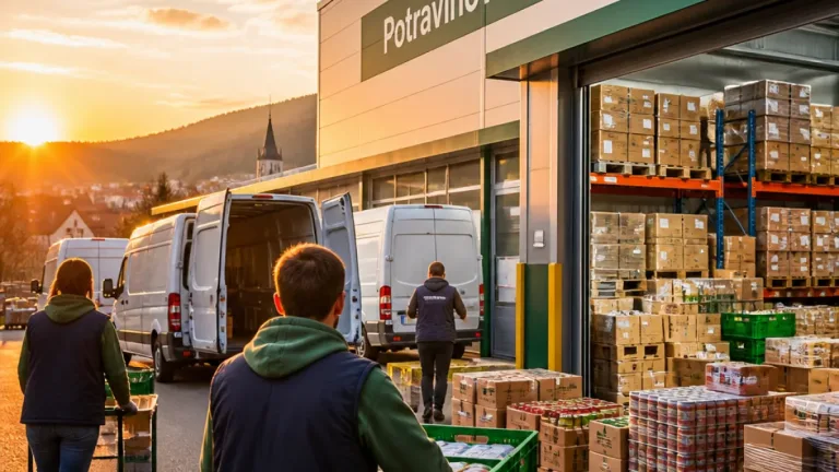 Větší sklad v Královském Poříčí rozšíří pomoc Potravinové banky v Karlovarském kraji