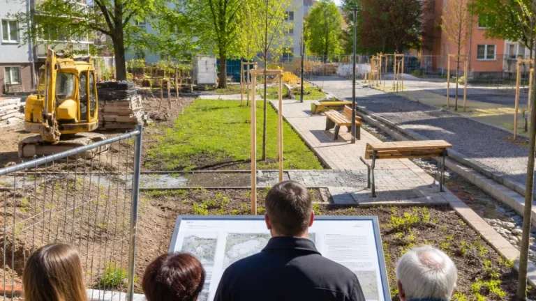 Vnitroblok na Radouči projde rozsáhlou proměnou, hotovo má být v první čtvrtině 2027