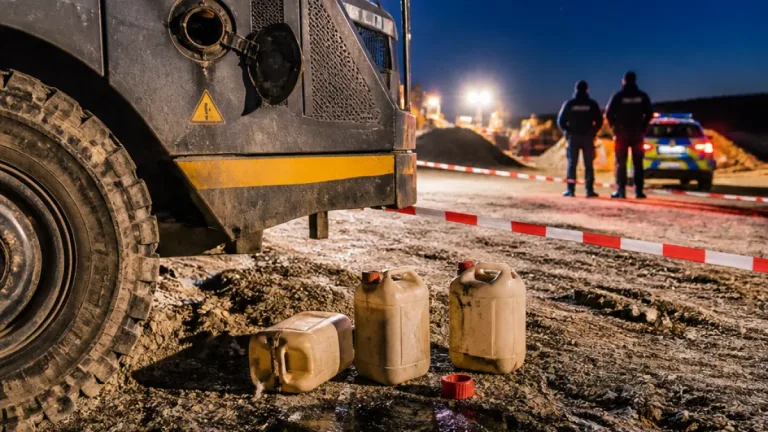 Z budované D35 u Hořic zmizelo přes noc až 500 litrů nafty, policie žádá veřejnost o pomoc