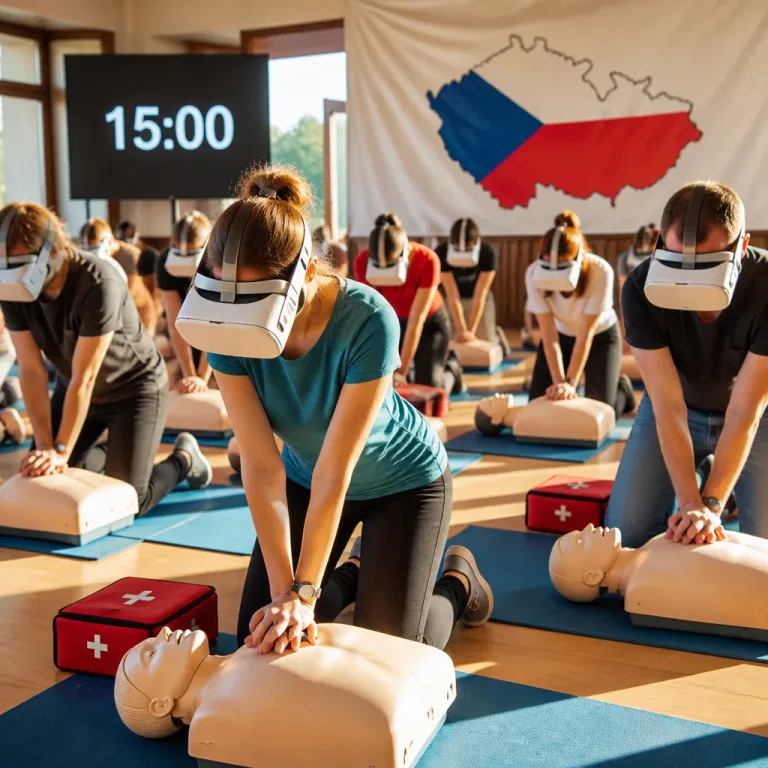 Iniciativa #MocPomoc chce pomocí virtuální reality naučit první pomoc milion Čechů