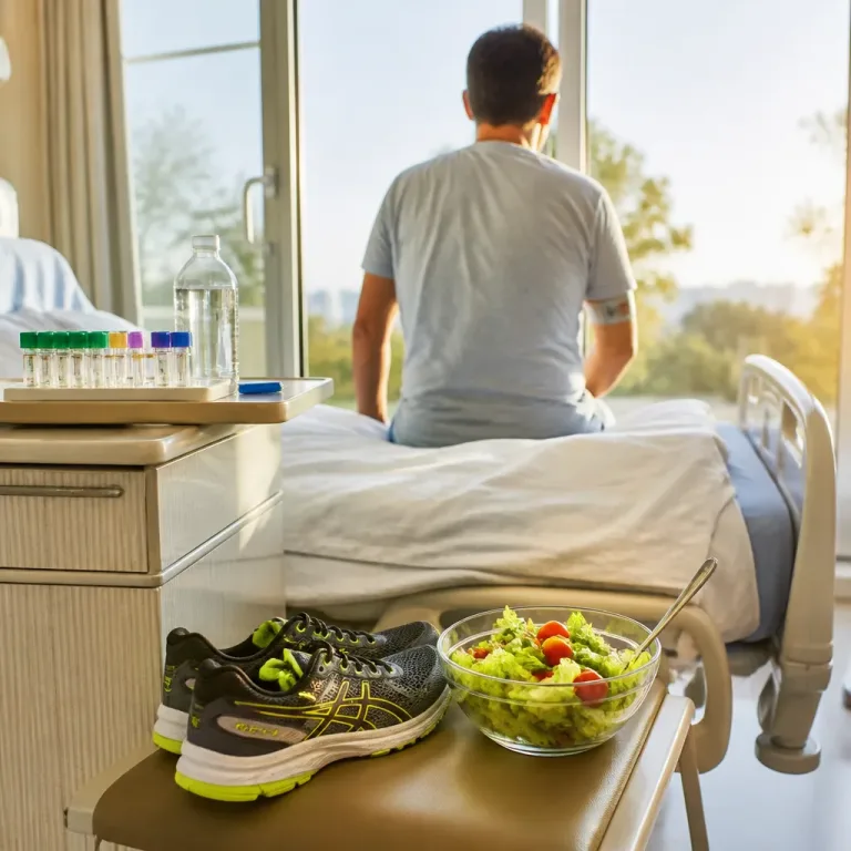 Hospitalizace kvůli podezření na infarkt přiměla muže k zásadní změně životního stylu
