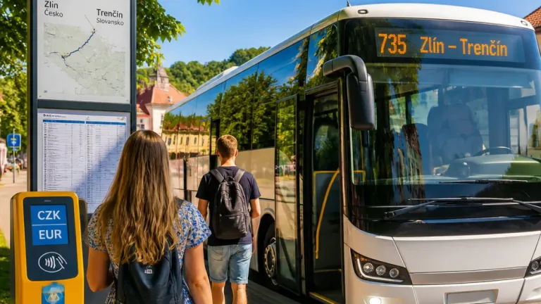 Zlín dostane přímé autobusové spojení do Trenčína, linka 735 začne jezdit 30. srpna