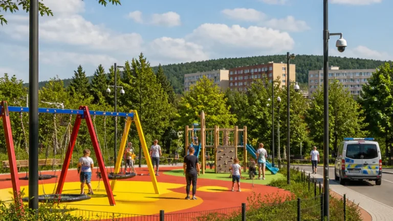 Zlín začne na nových hřištích zvyšovat dohled kamerami, první je Vysoká mez v Padělkách