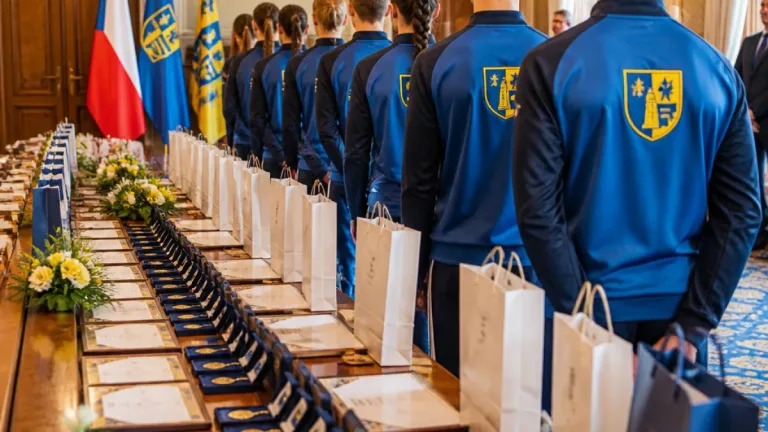 Zlínský kraj ocenil mladé medailisty z olympiády dětí a mládeže