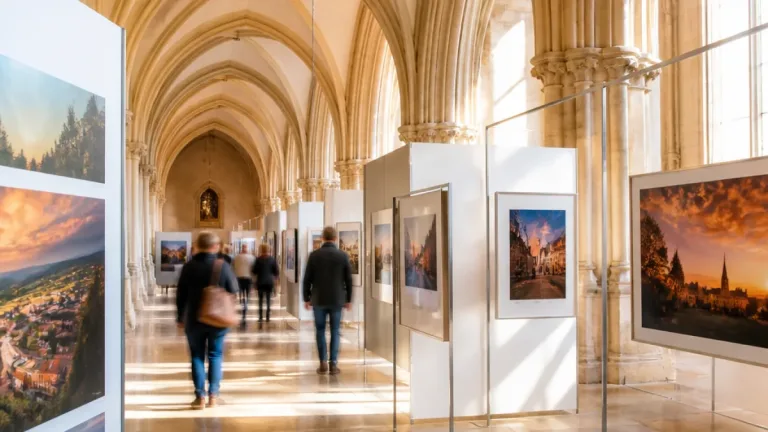 Znojmo hostí Photo Art Fest v Louckém klášteře: tisíce snímků v historickém areálu