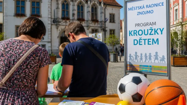 Znojmo nabídne rodinám příspěvek až 2 200 Kč na kroužky pro děti