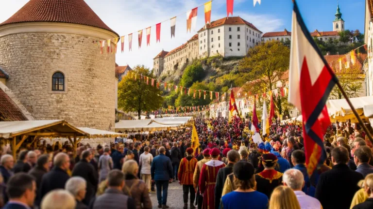 Znojmo se připravuje na Znojemské historické vinobraní při příležitosti 800. výročí města