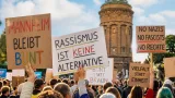 Mannheim: Kundgebung gegen Rechtsextremismus und für Demokratie zieht Aufmerksamkeit auf sich