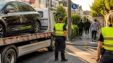 Schüsse auf Abschleppwagen in Frankfurt am Main: Polizei fahndet nach Gruppe junger Männer