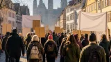 Worms: Demonstranten fordern soziale Sicherheit statt geplanter Kürzungen