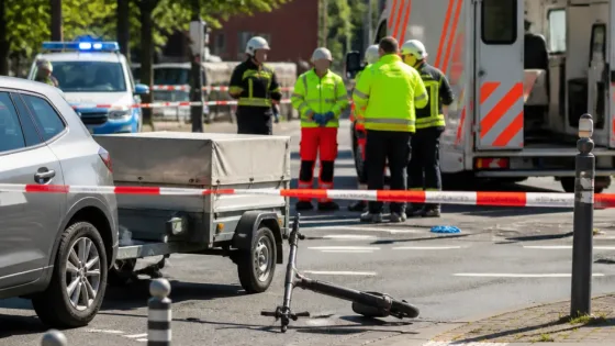 78-Jähriger bei E-Scooter-Unfall in Wilhelmshaven lebensgefährlich verletzt