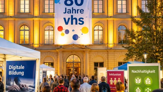 80 Jahre vhs in Bamberg: Bildungsort zwischen Tradition und Zukunft