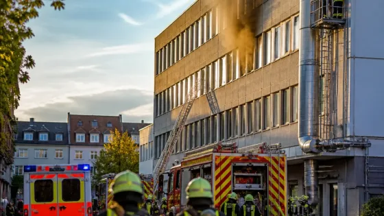 Brand in BioNTech-Labor in Mainz: Feuer in Abzugsanlage schnell gelöscht