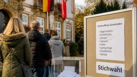 Bürgermeister-Stichwahlen im Landkreis Hildesheim: Entscheidung in acht Gemeinden