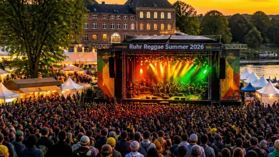 Großes Reggae-Festival im Naturbad Styrum: Drei Tage Musik in Mülheim an der Ruhr