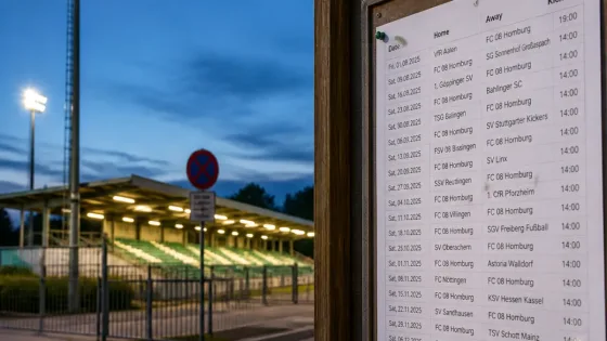 Homburg: FC 08 kennt Ansetzungen der Spieltage 11 bis 18 in der Regionalliga Südwest