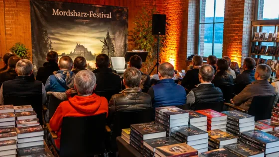Mords­harz-Festival in Nordhausen: Krimi-Vielfalt im Tabakspeicher zieht Publikum an