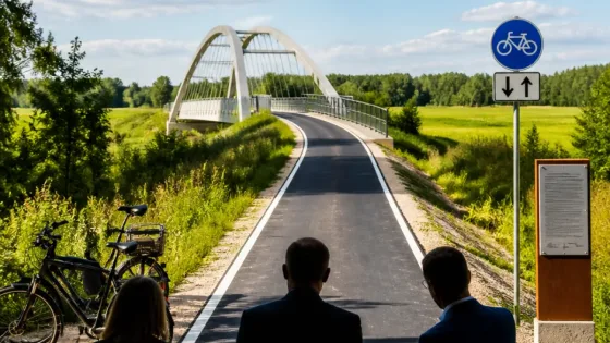 Neue Veloroute nach Münster-Wolbeck eröffnet: Mehr Platz fürs Pendlerfahrrad