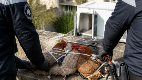 Polizei rettet vier Hühner von Bremer Balkon – Ermittlungen wegen Tierquälerei