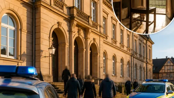 Prozess in Marburg: Verfahren wegen erpresserischen Menschenraubs beginnt