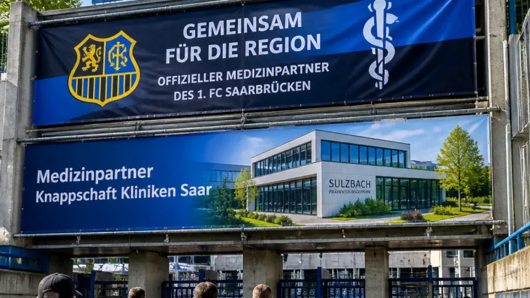 1. FC Saarbrücken und Knappschaft Kliniken Saar vertiefen medizinische Zusammenarbeit