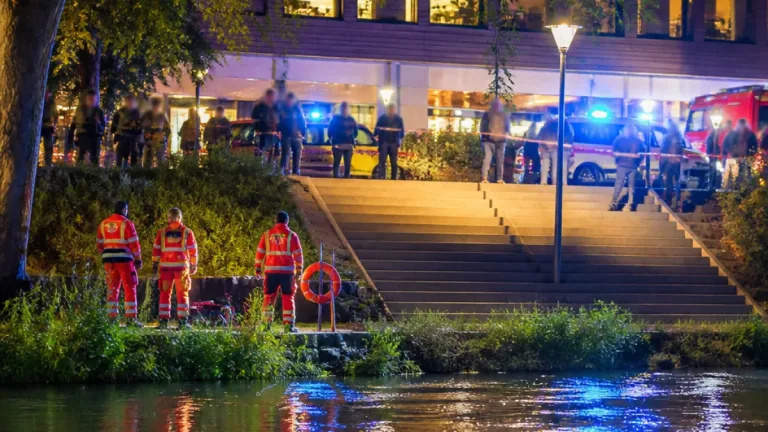 23-Jähriger an der Lahn gestorben: Unglück am Elisabeth-Blochmann-Platz in Marburg