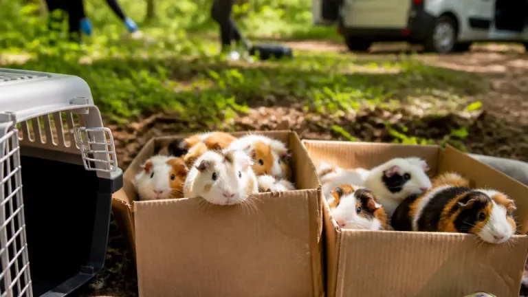 47 Meerschweinchen ausgesetzt bei Ilten: Tierschützer alarmiert, Herkunft unklar