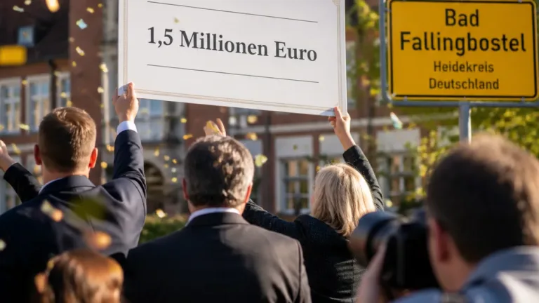 50-Jährige aus Bad Fallingbostel gewinnt 1,5 Millionen Euro bei Fernsehlotterie