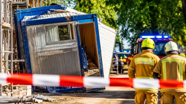 56-jähriger Arbeiter in Bernau von Baucontainer erschlagen — Ermittlungen laufen