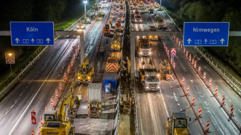A57-Sperrungen treffen Krefeld: Zwei komplette Wochenend-Blockaden zwischen Meerbusch und Zentrum