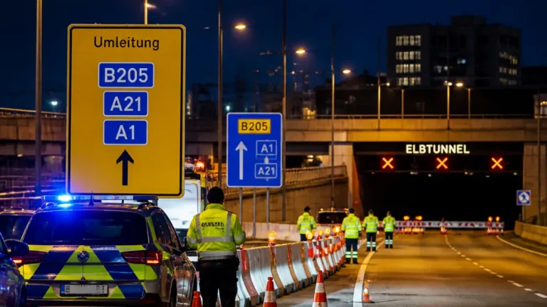 A7 bei Hamburg am Wochenende Richtung Süden komplett gesperrt – weiträumige Umleitungen empfohlen